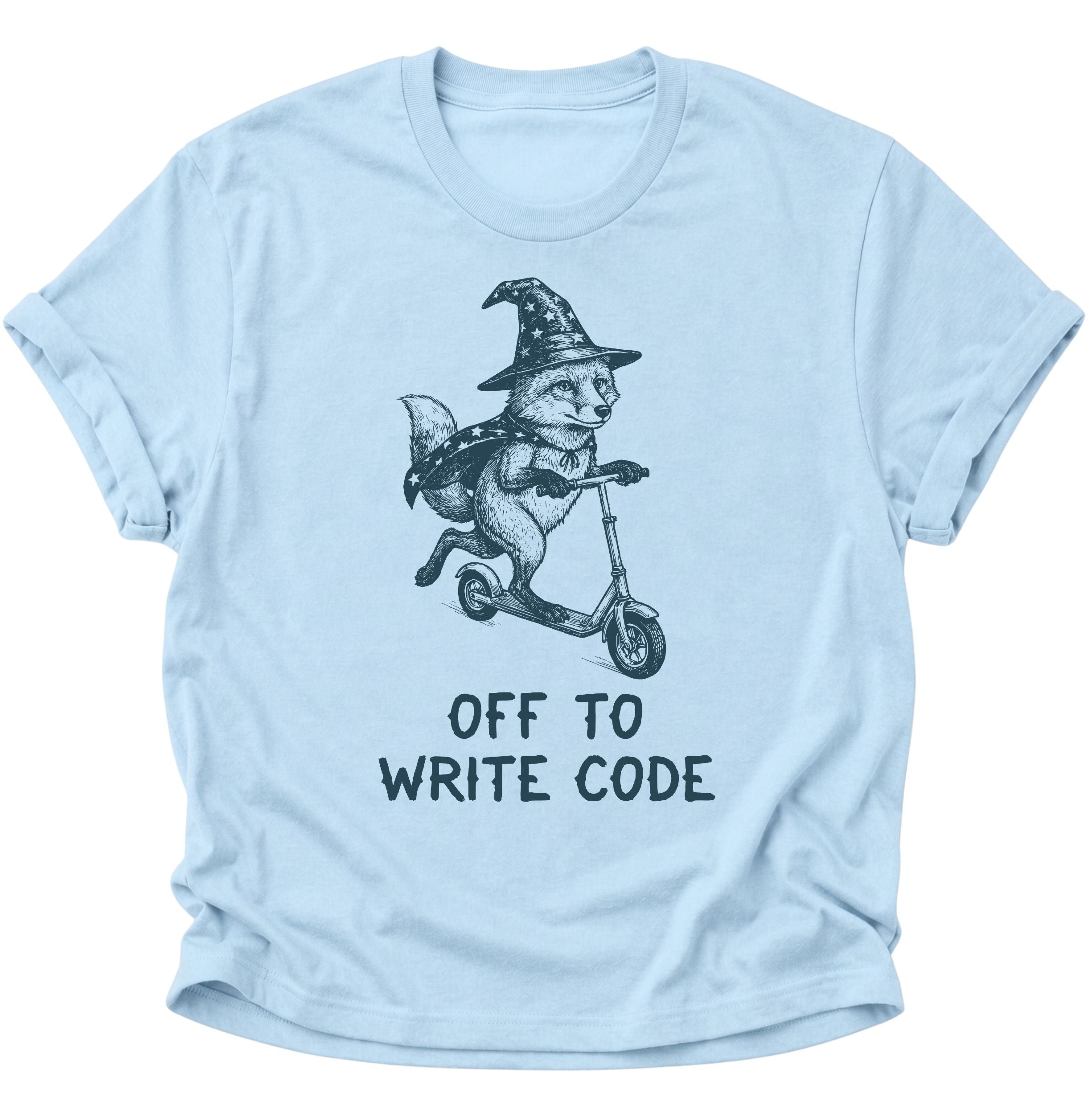 Off to write Code Unisex T-Shirt