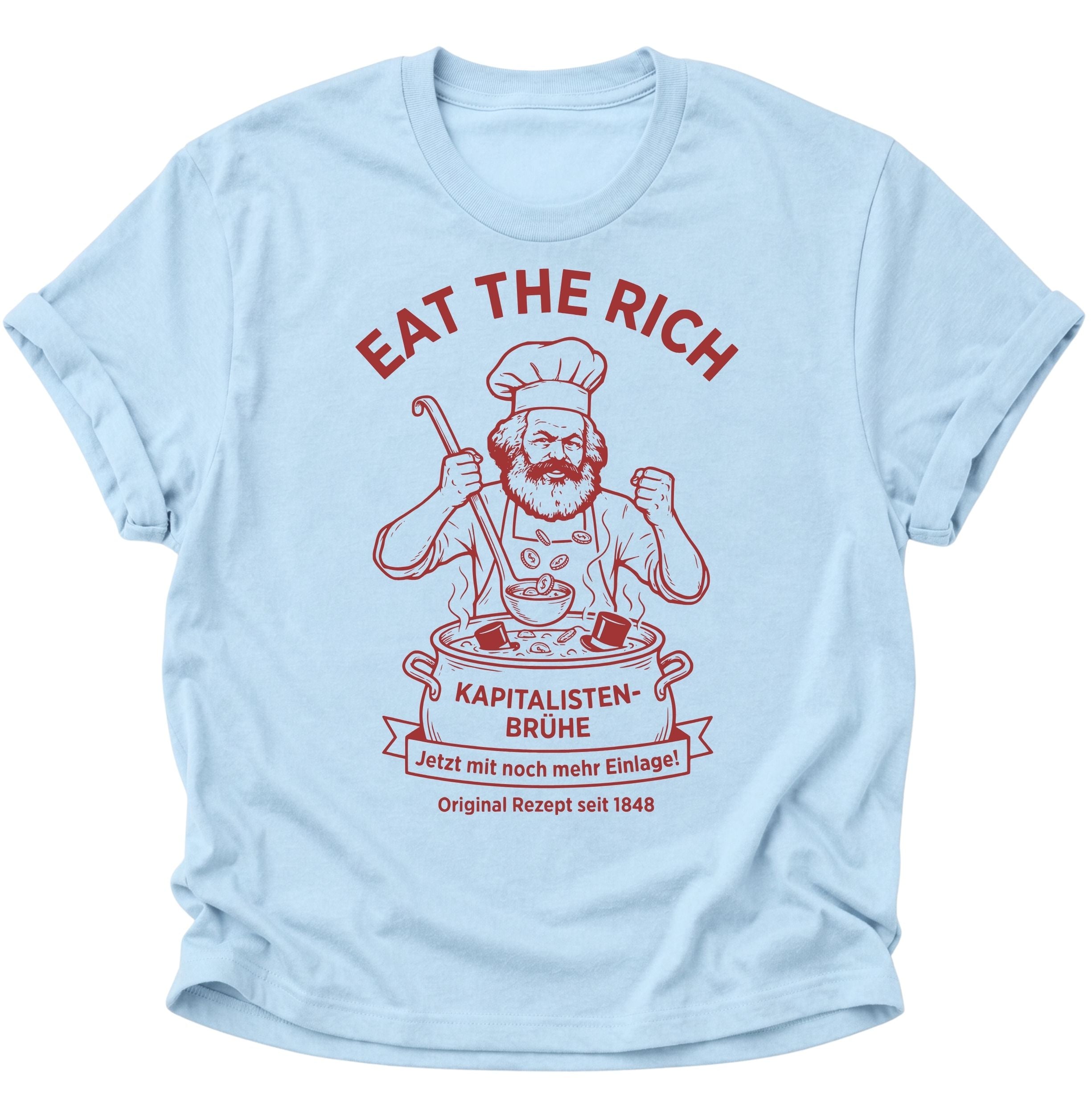 Eat the rich Karl Marx Unisex T-Shirt