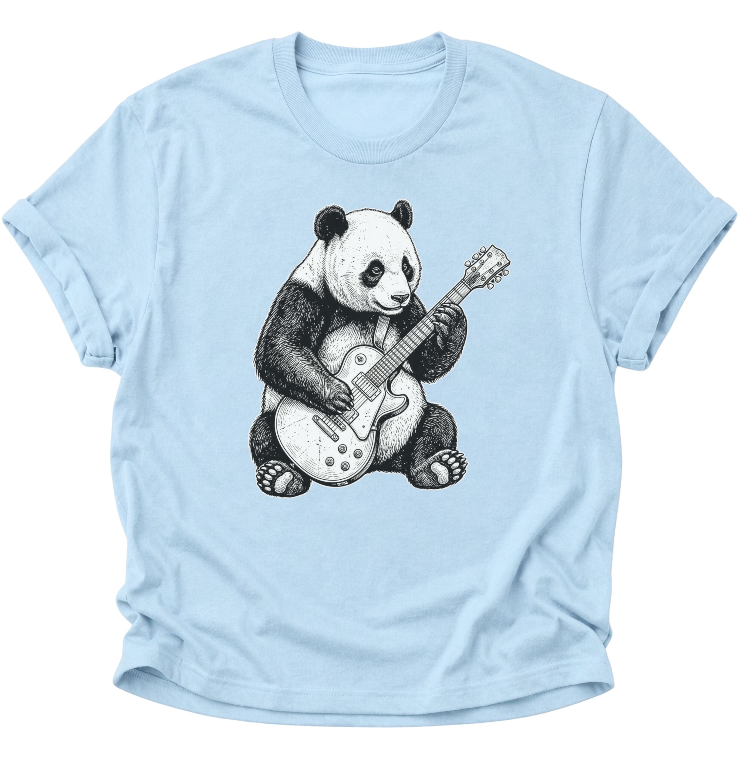 Panda Guitar Musician Unisex T-Shirt