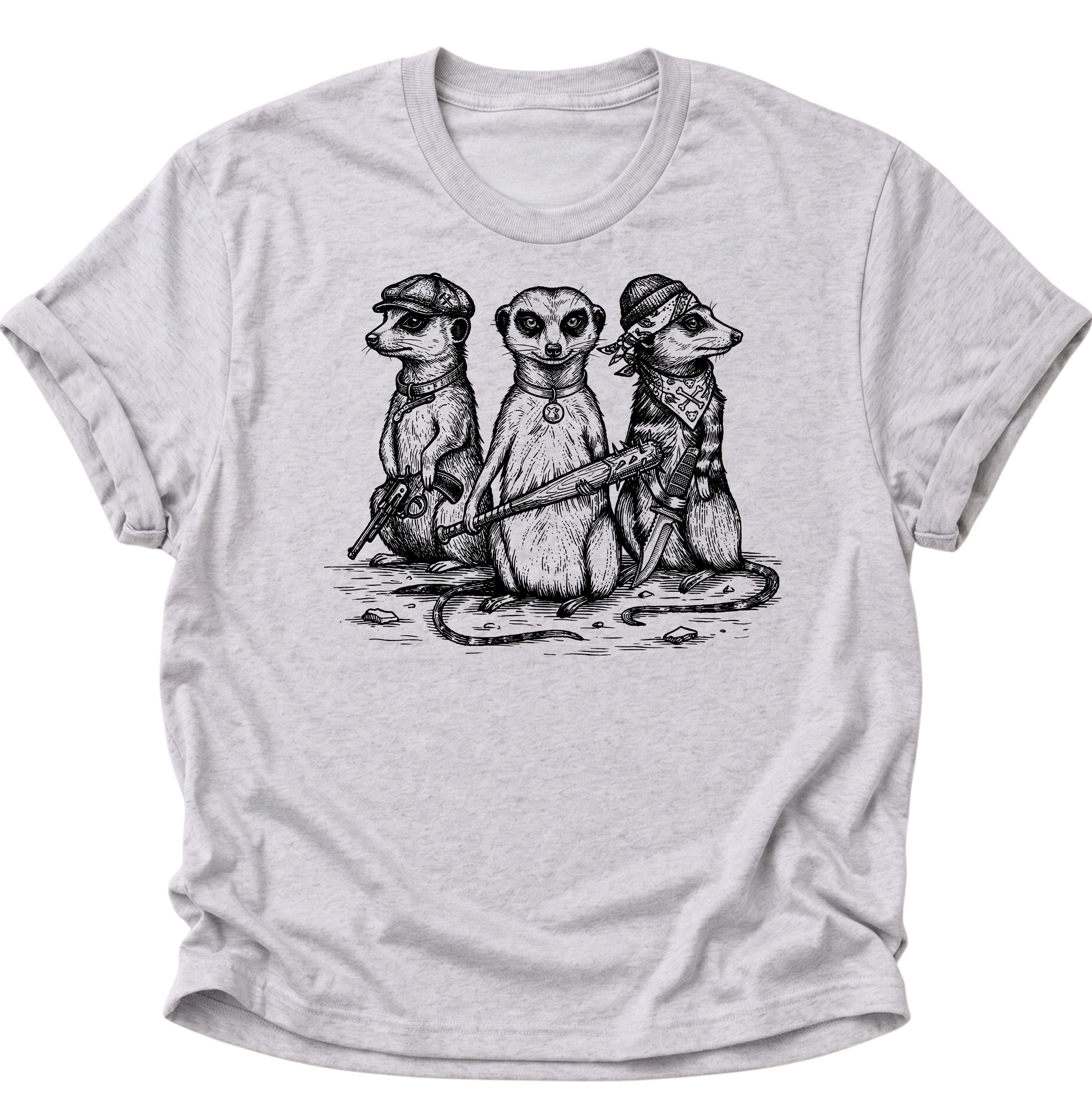 Erdmännchen Gang Unisex T-Shirt