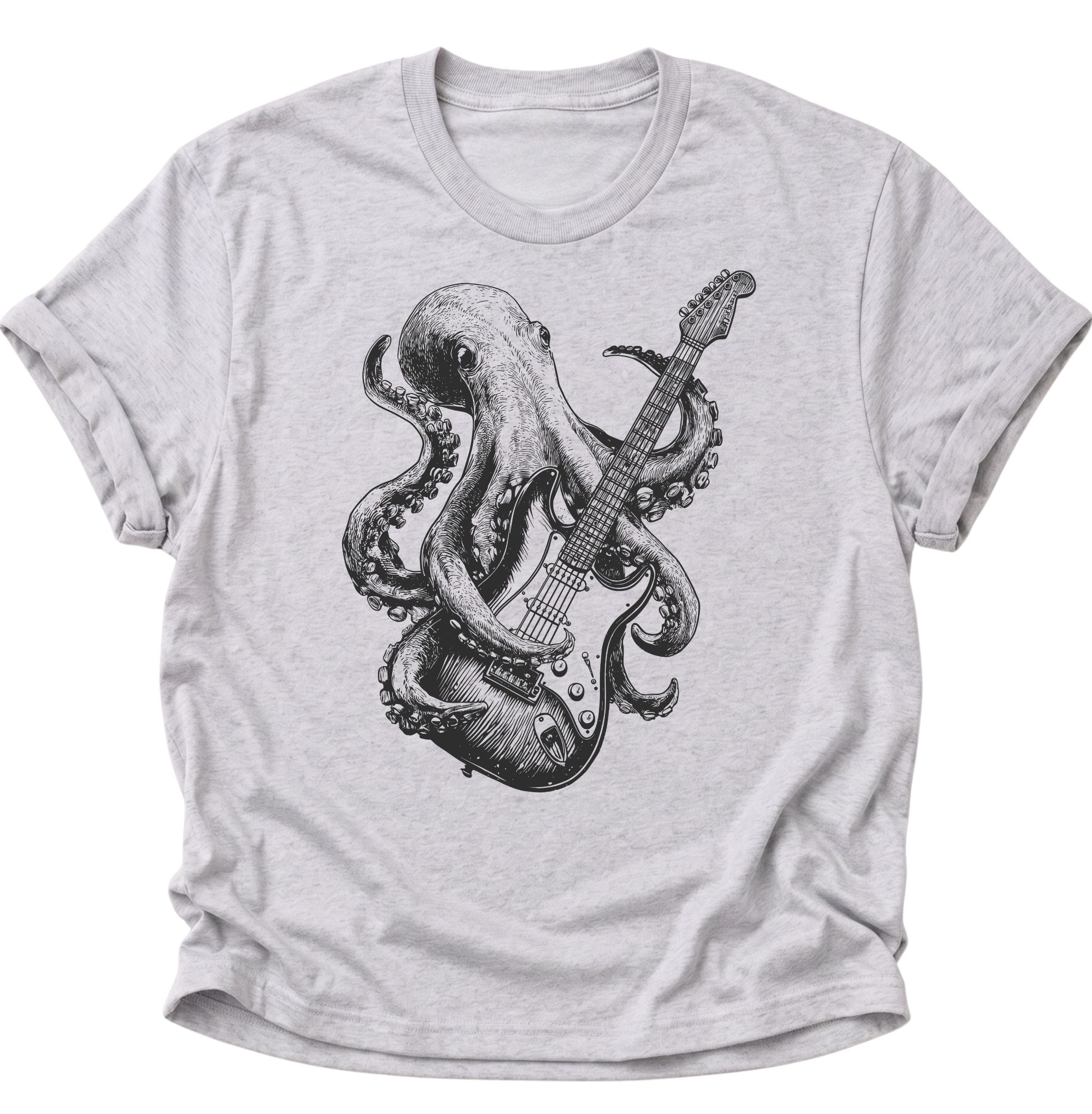 Kraken Guitars Musician Unisex T-Shirt