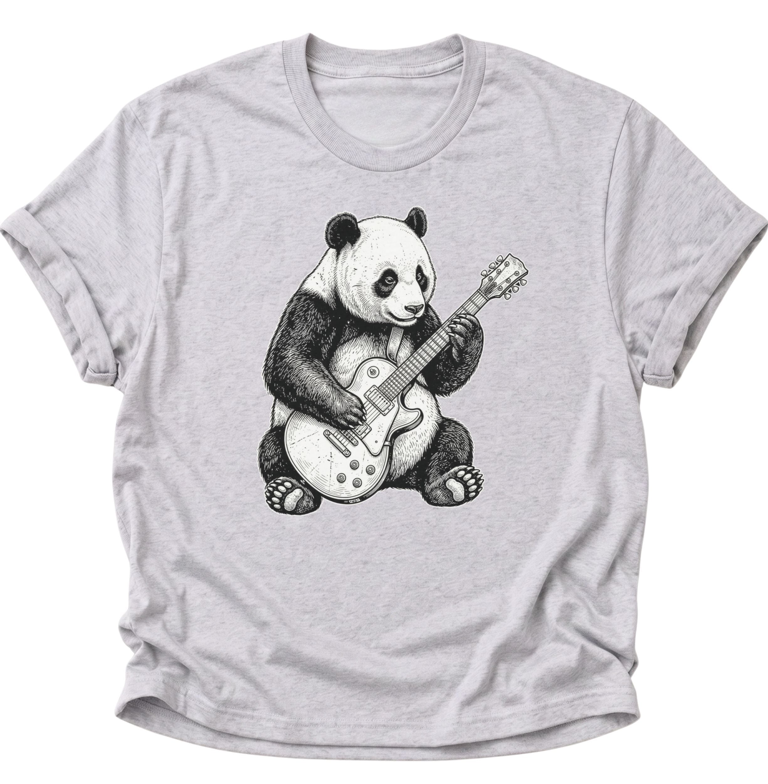 Panda Guitar Musician Unisex T-Shirt