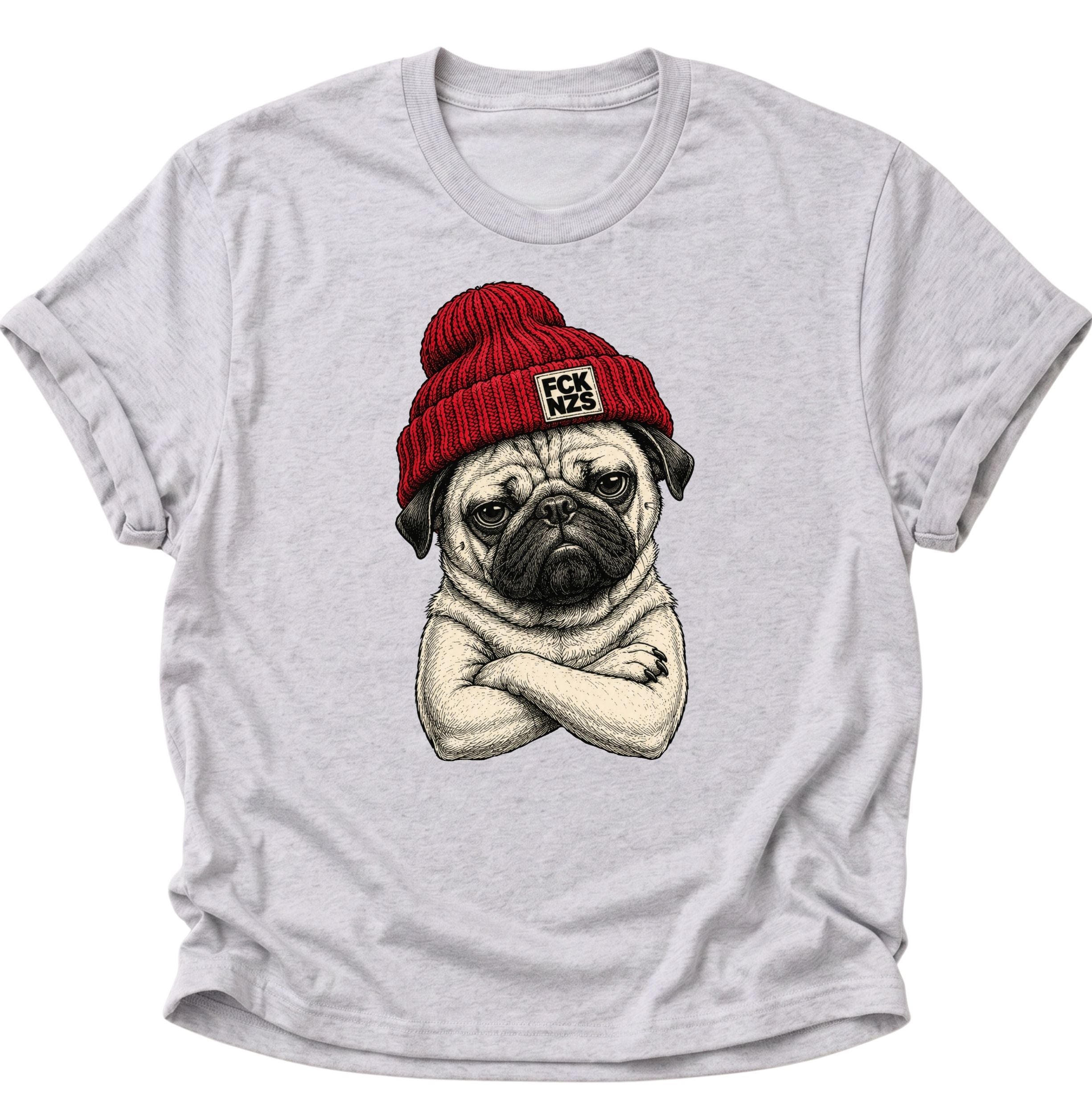 FCK NZS Pug Unisex T-Shirt