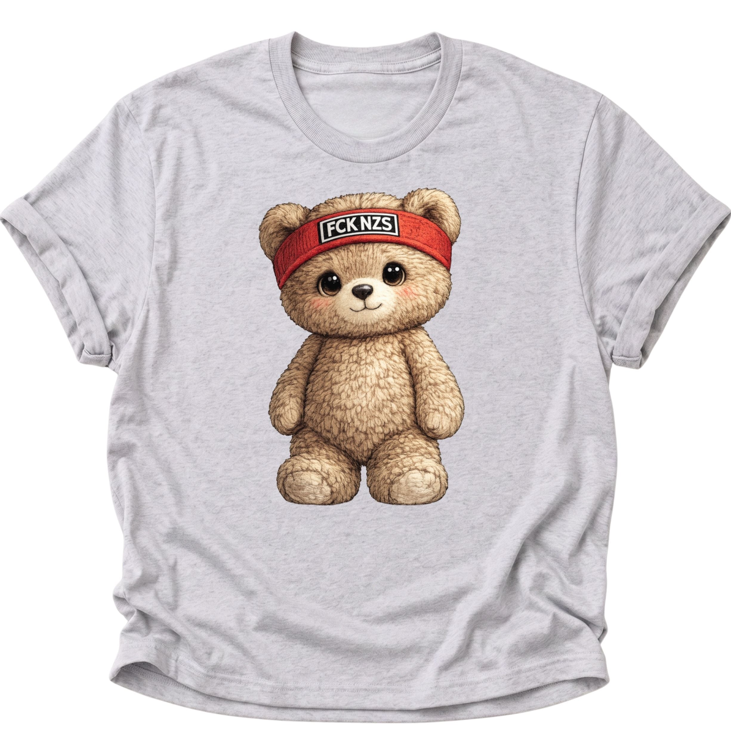 Cute Teddy FCK NZS Unisex T-Shirt