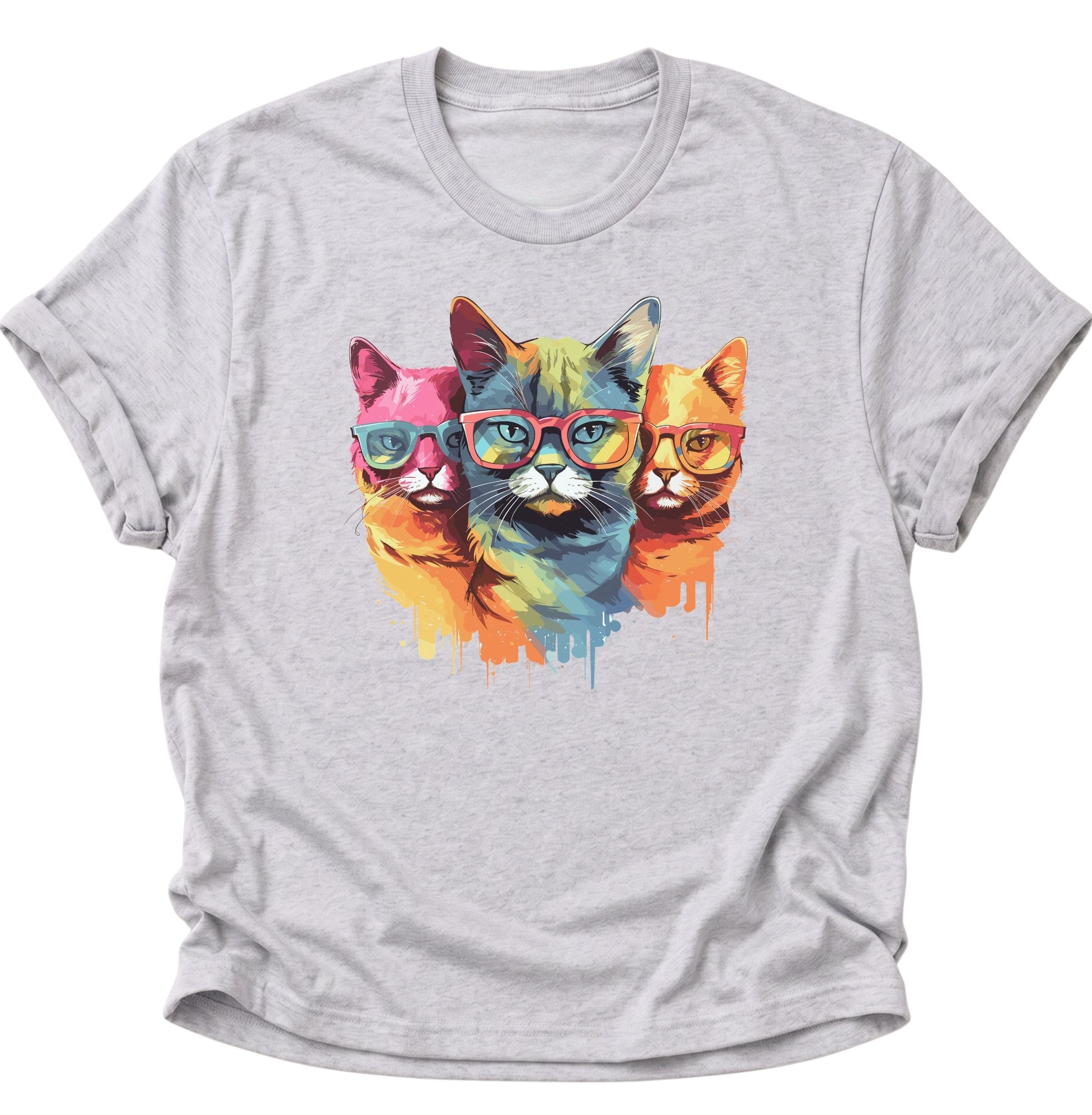 Three Cats Unisex T-Shirt