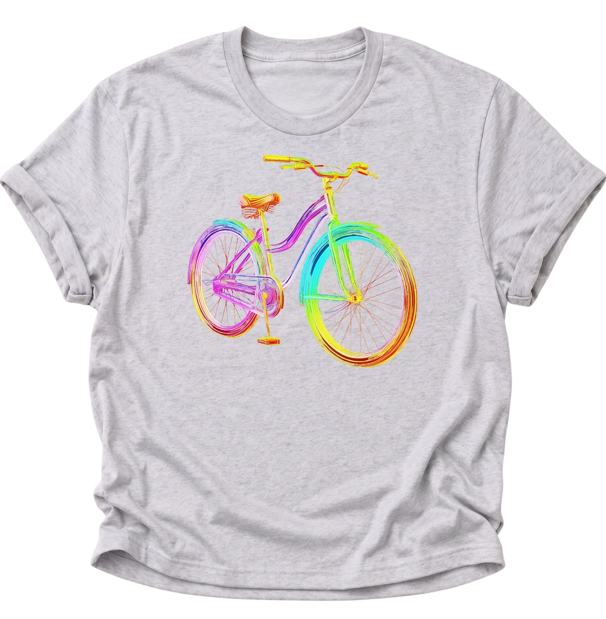 Bicycle Neon Unisex T-Shirt