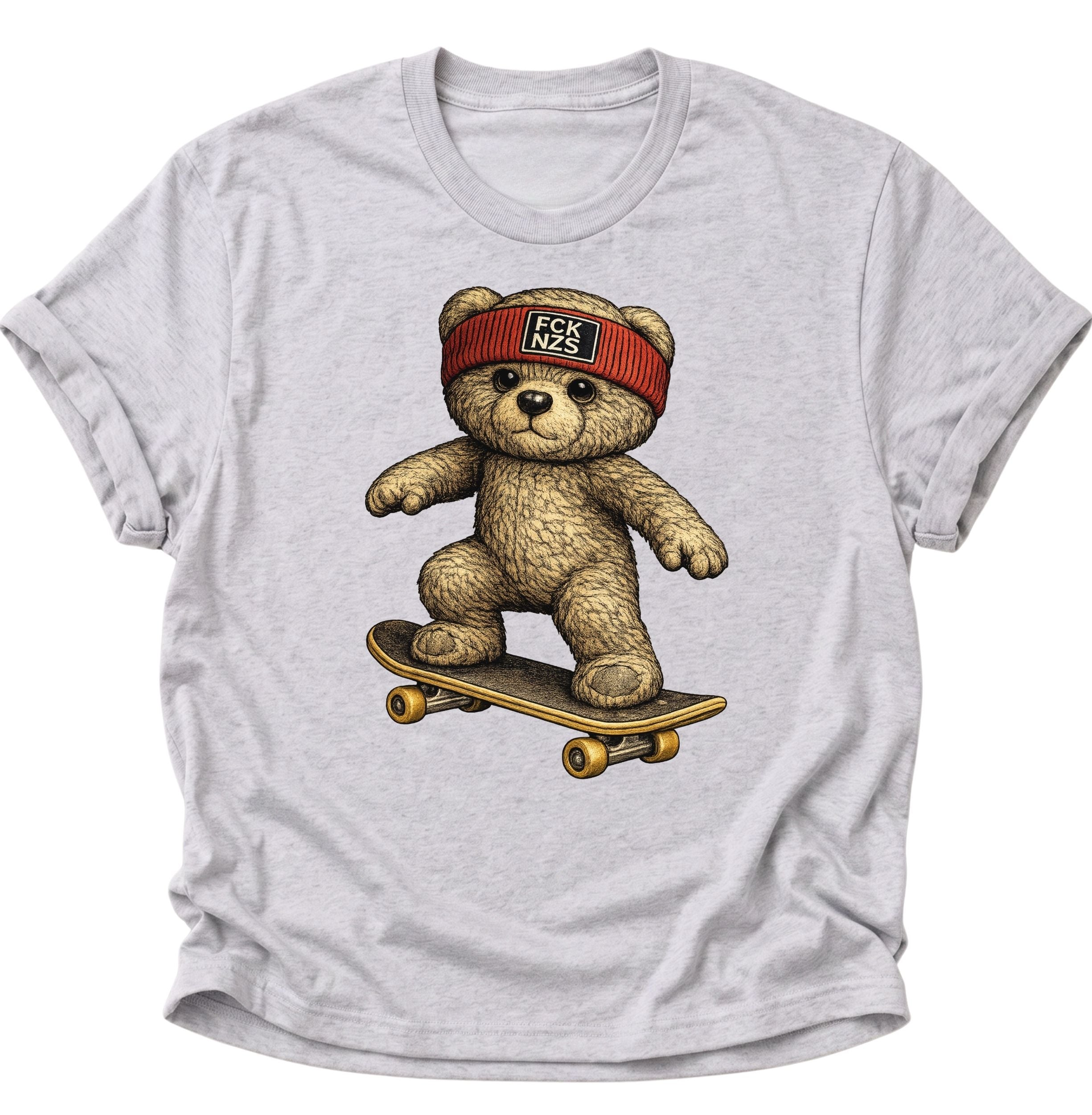 FCK NZS Skater Teddy Unisex T-Shirt