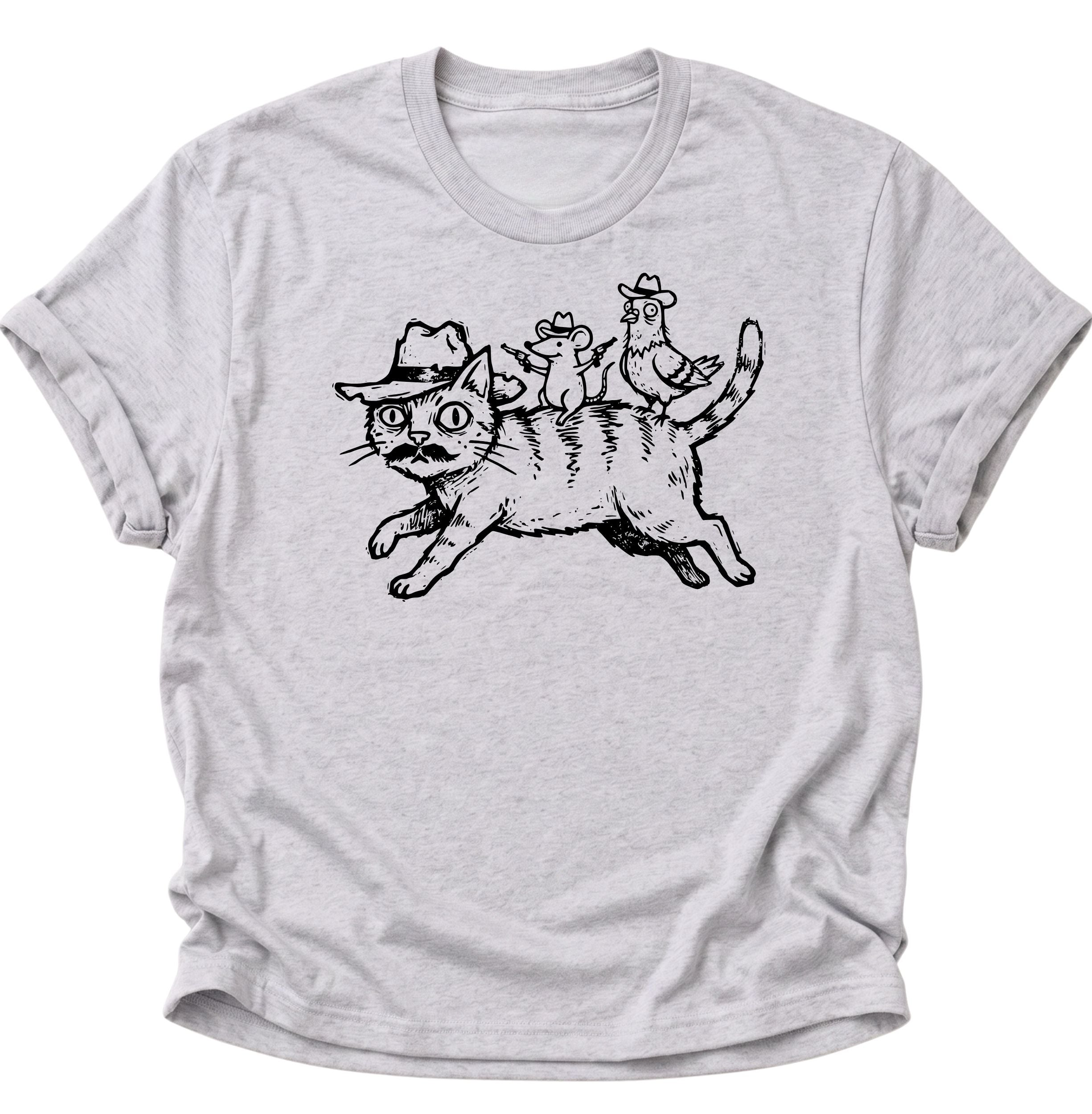 Crazy Cats Gang Unisex T-Shirt