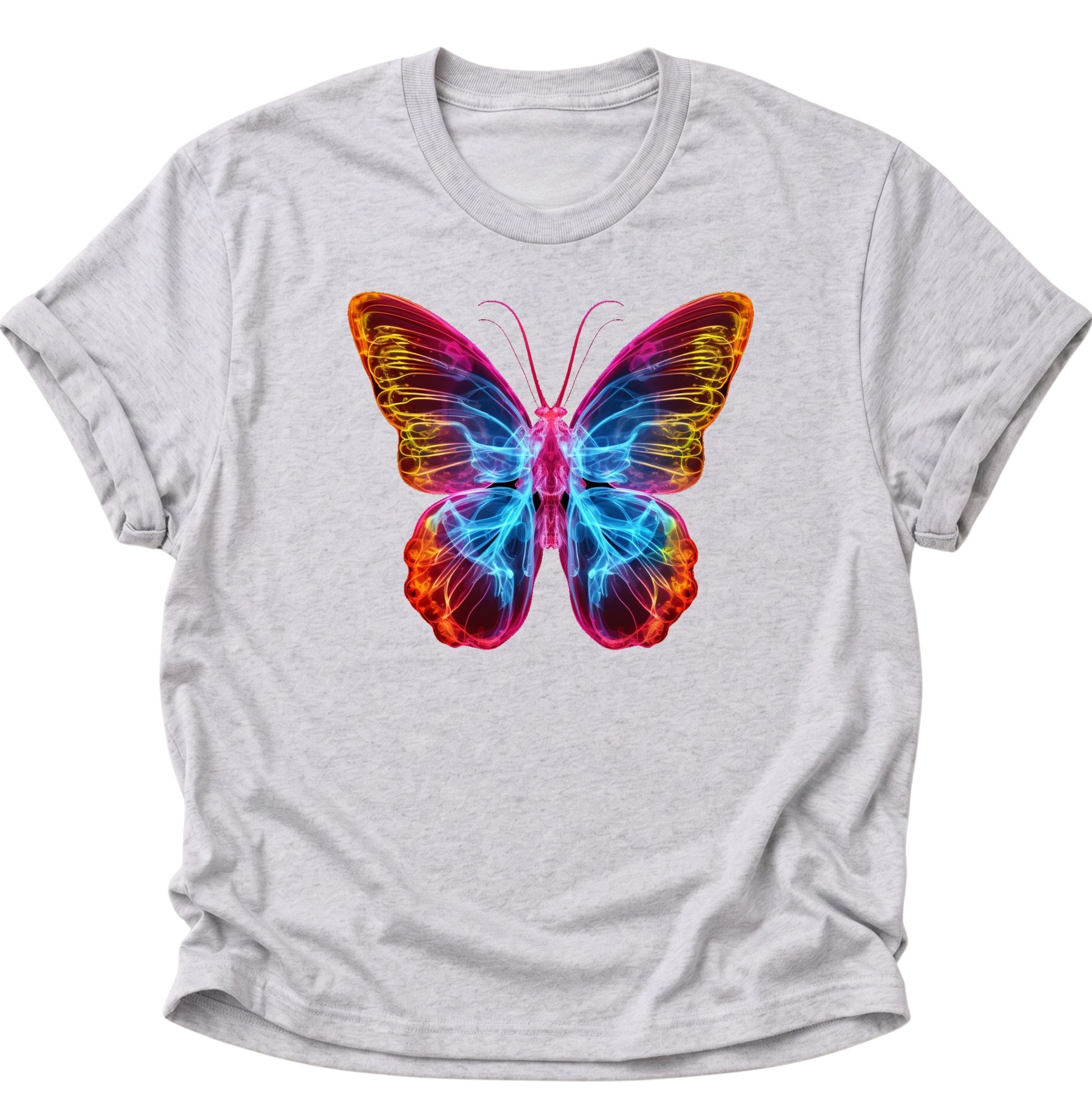 Butterfly Neon Unisex T-Shirt