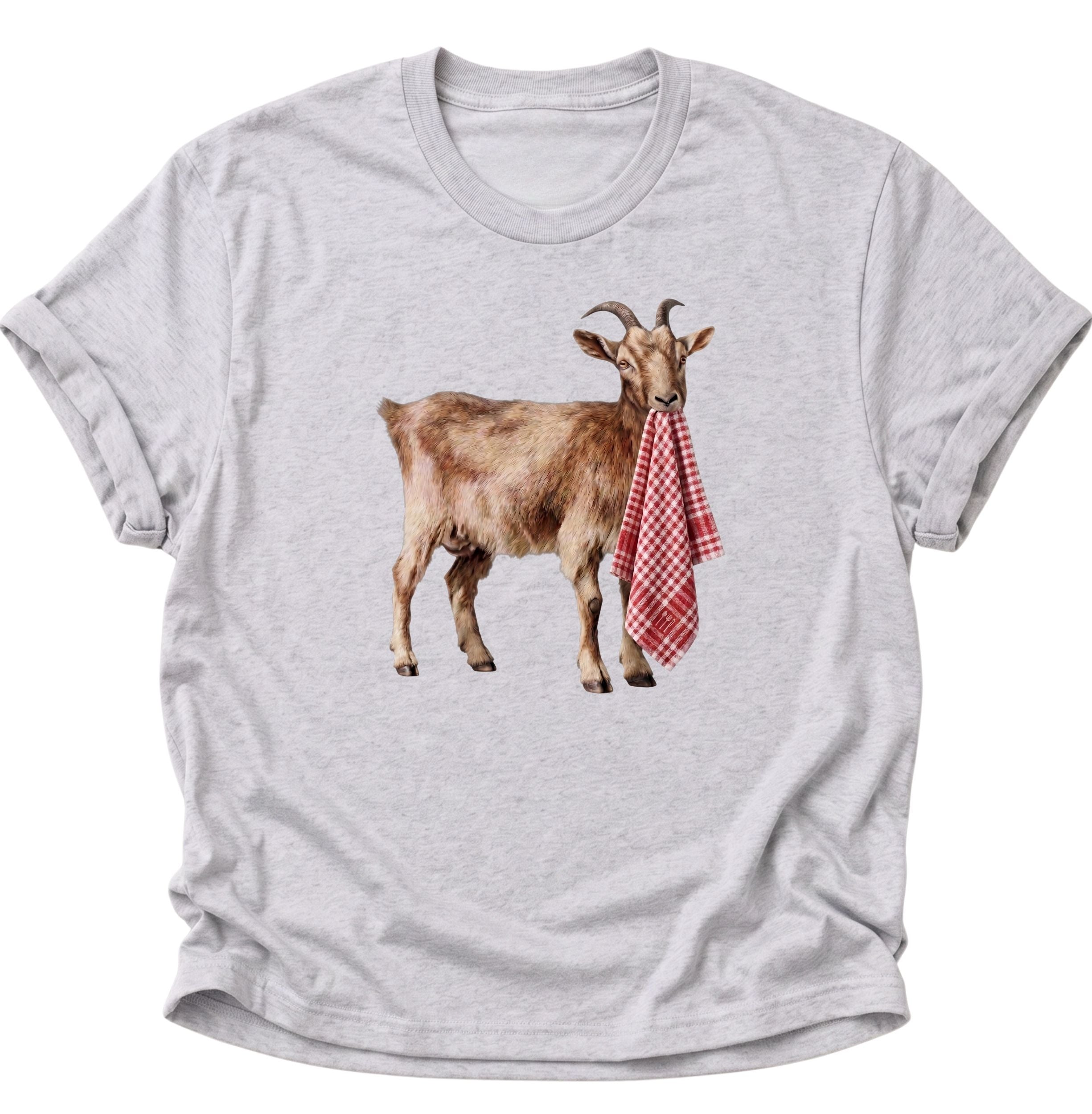Ziege frist Handtuch Unisex T-Shirt