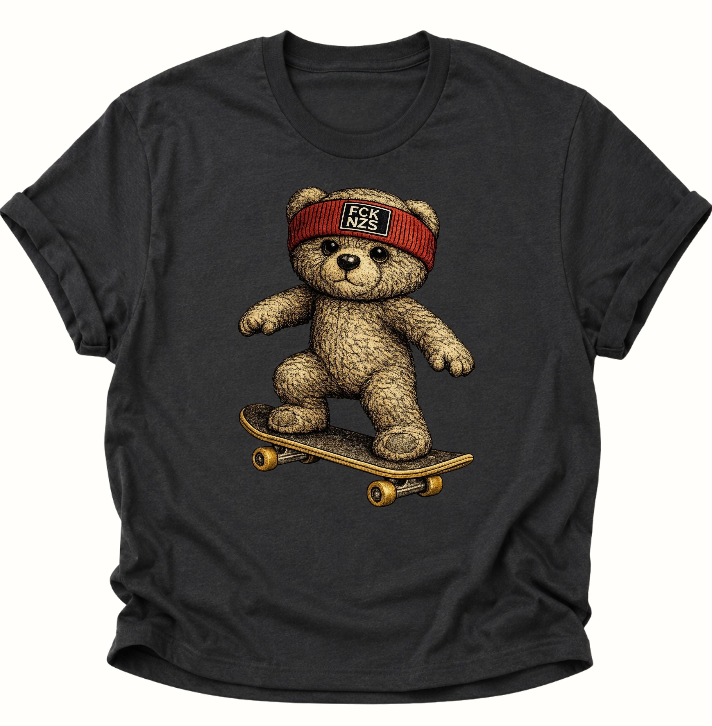 FCK NZS Skater Teddy Unisex T-Shirt