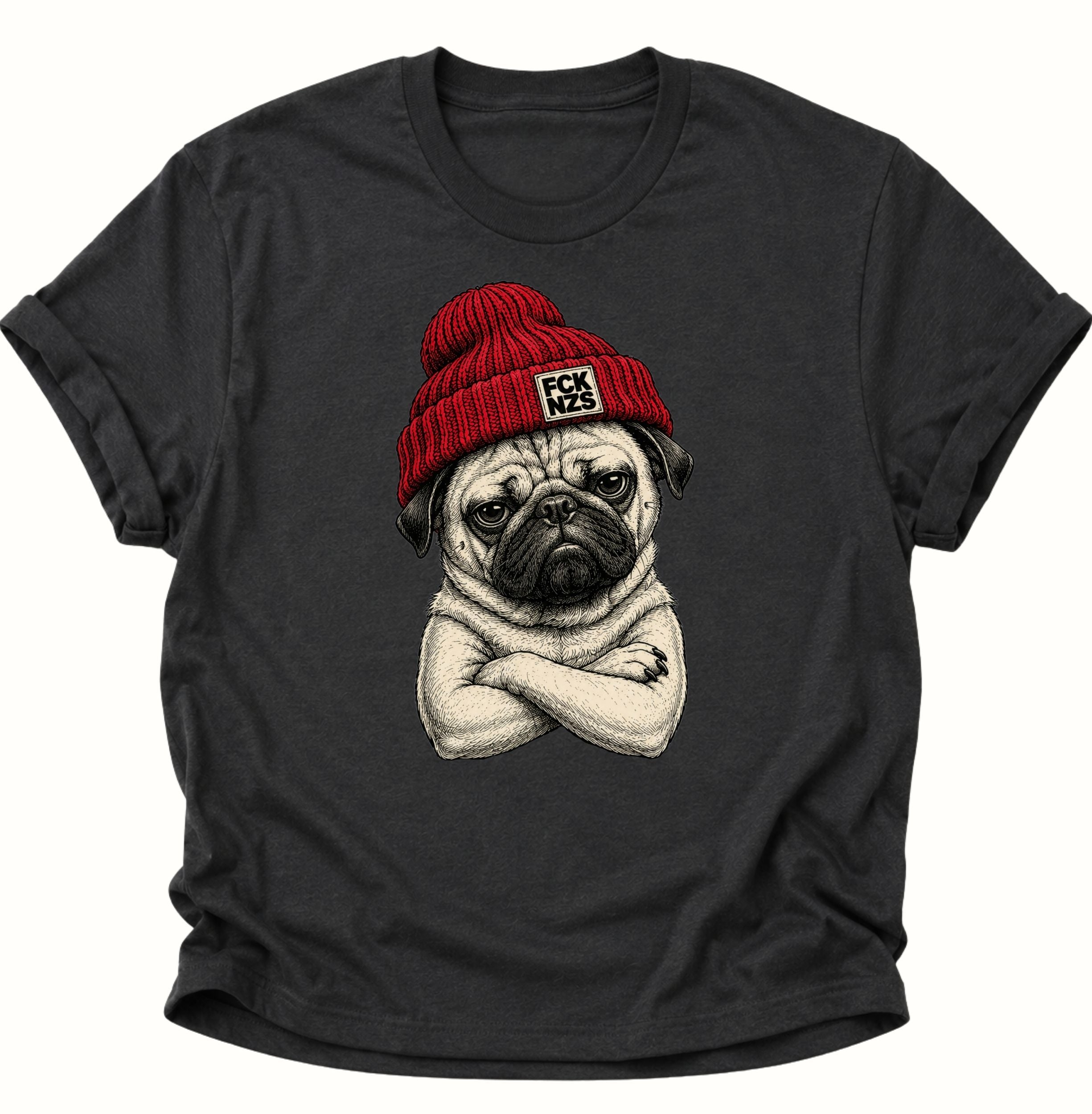 FCK NZS Pug Unisex T-Shirt