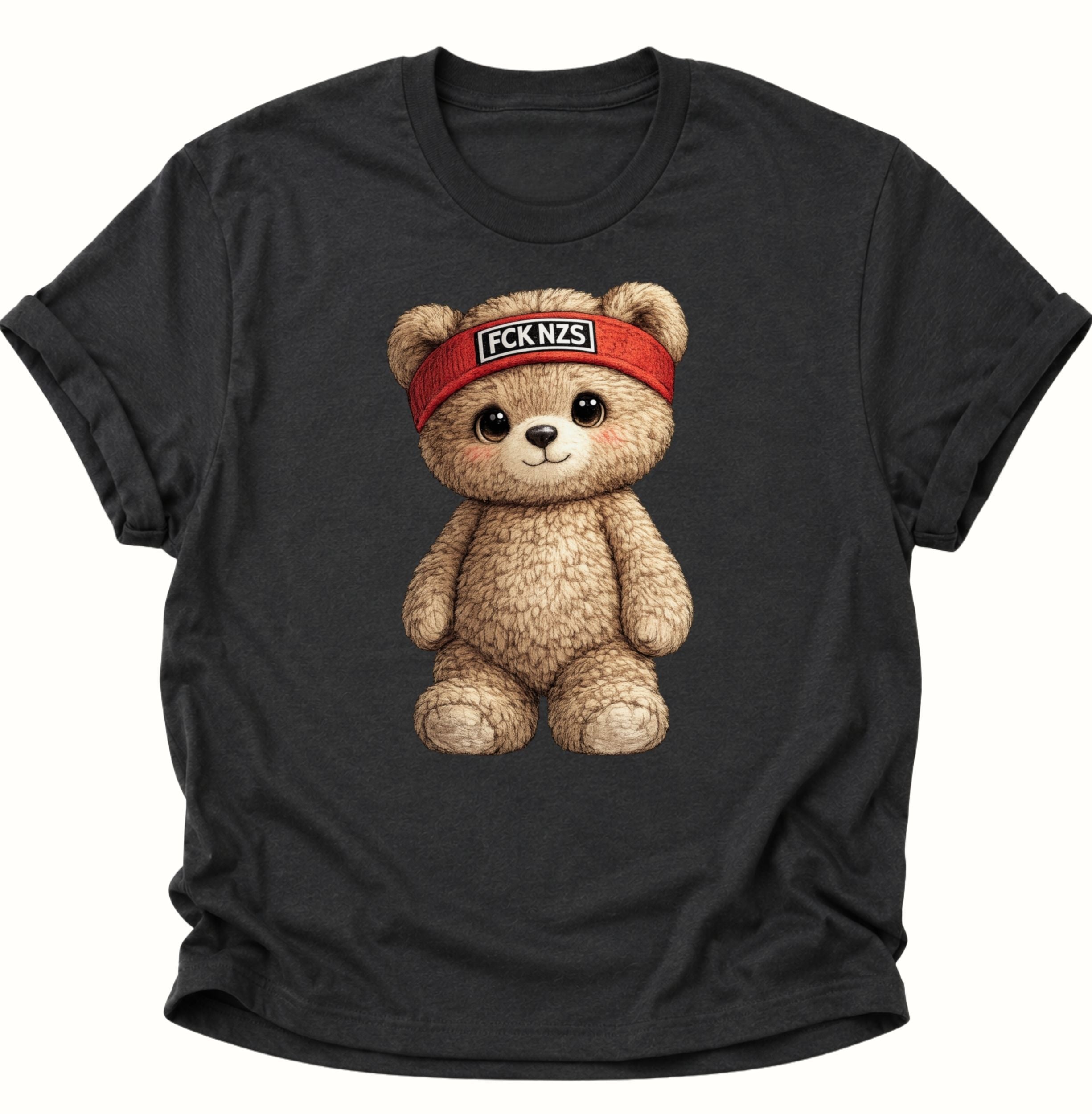 Cute Teddy FCK NZS Unisex T-Shirt