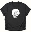 Dog with Guitar in Moonlight Unisex T-Shirt