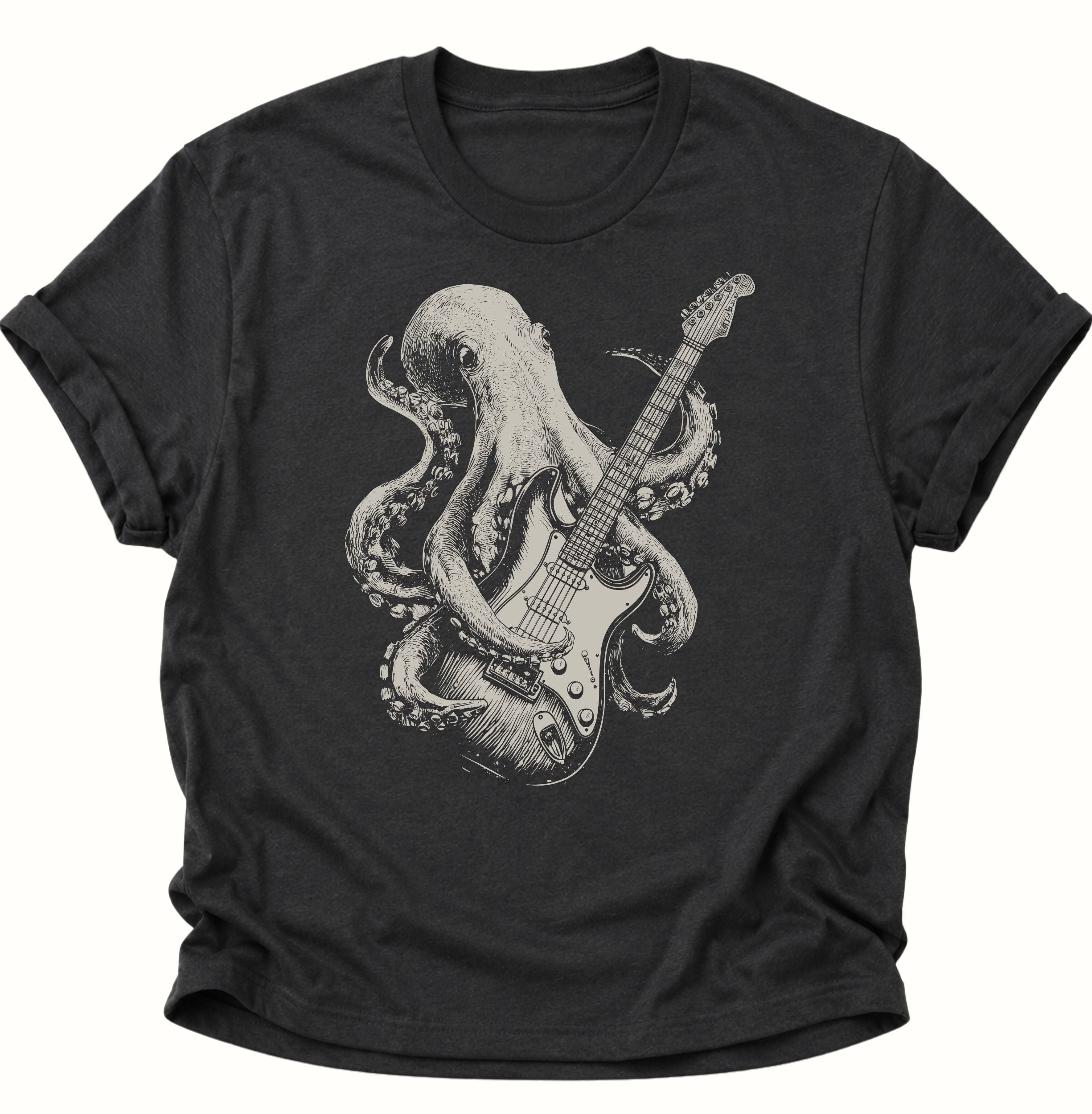 Kraken Guitars Musician Unisex T-Shirt