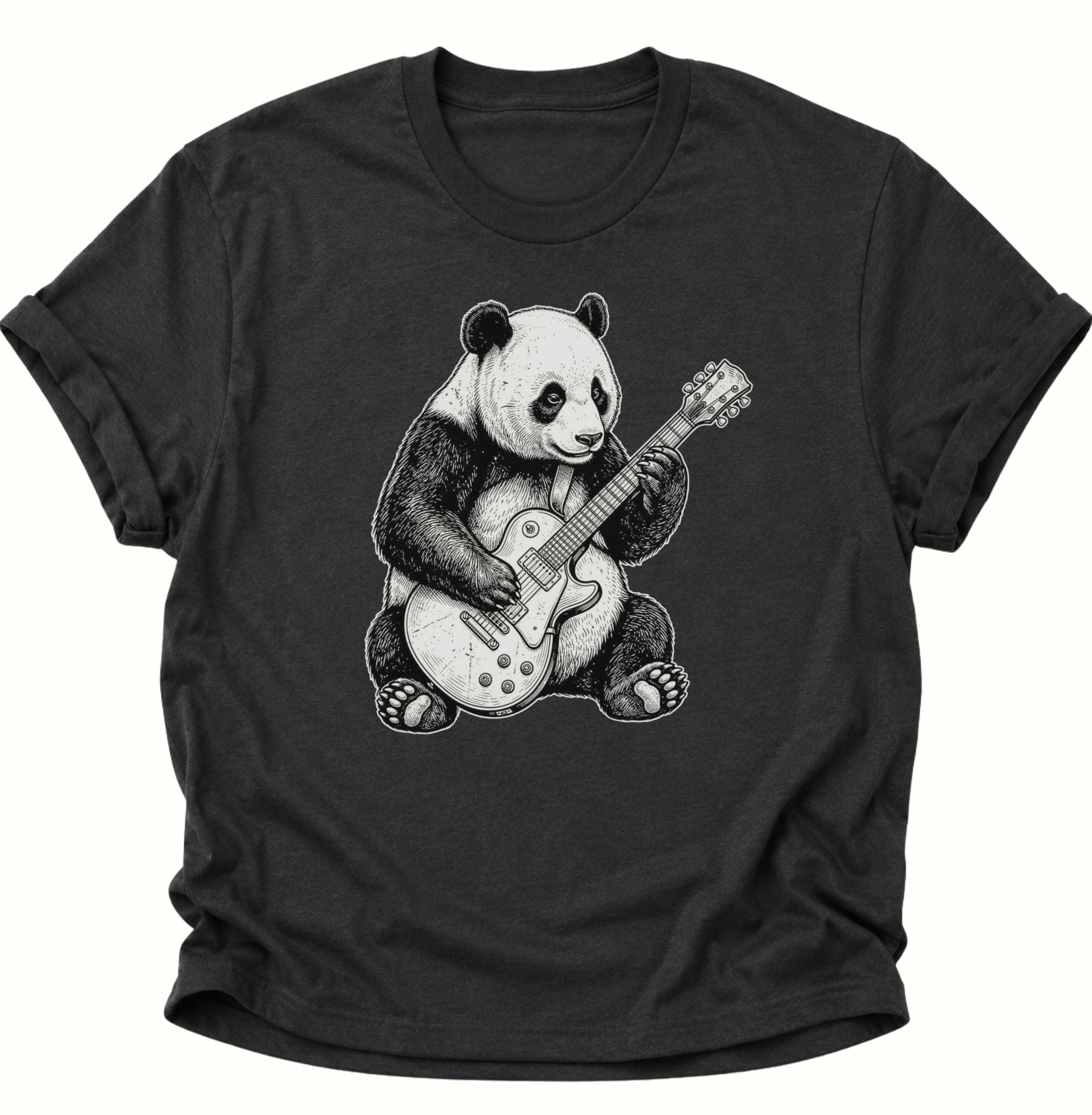 Panda Guitar Musician Unisex T-Shirt