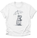 Capybara in the Rain Unisex T-Shirt