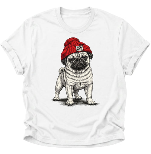 Anti Nazi Hund Unisex T-Shirt