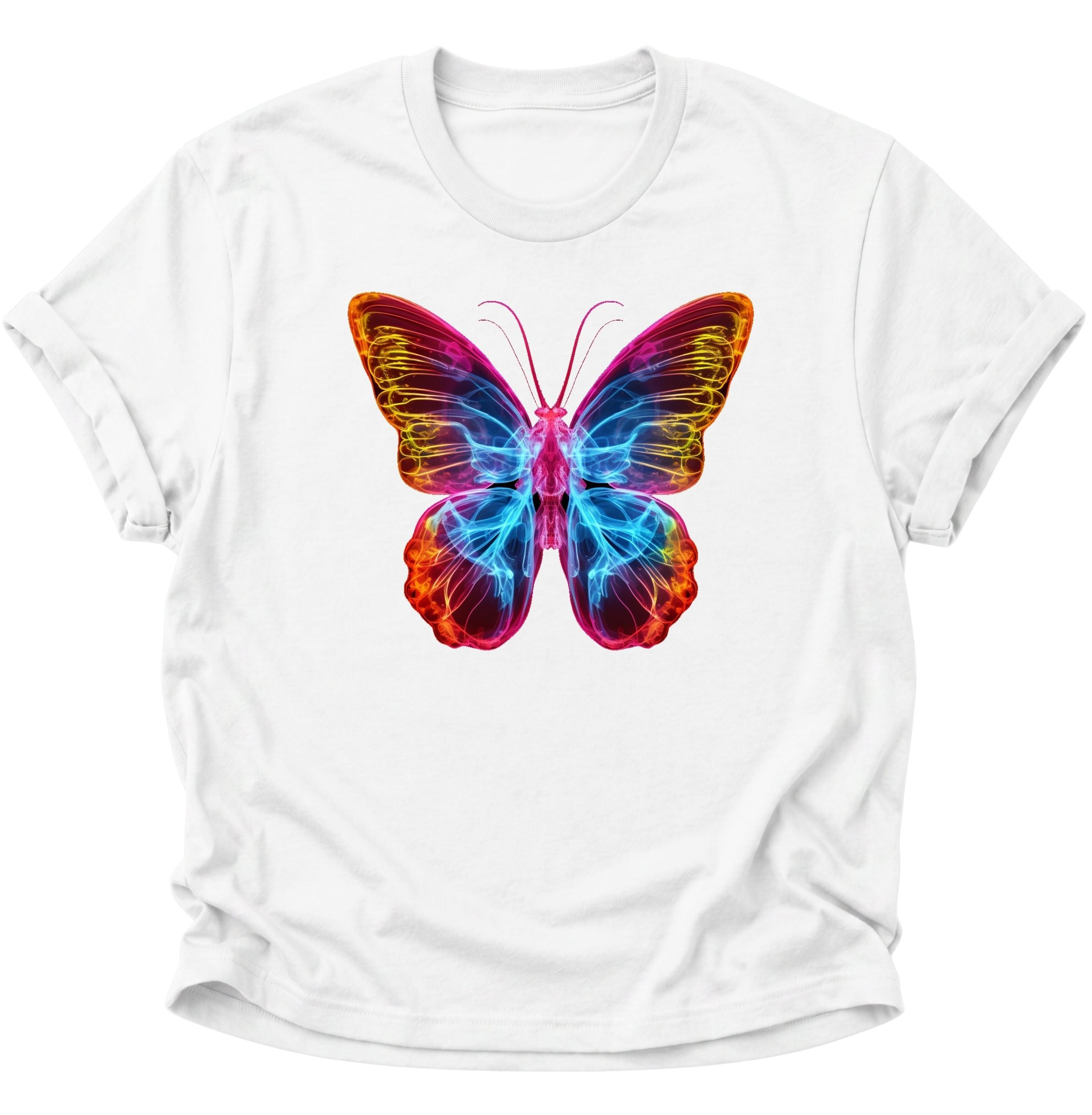 Butterfly Neon Unisex T-Shirt
