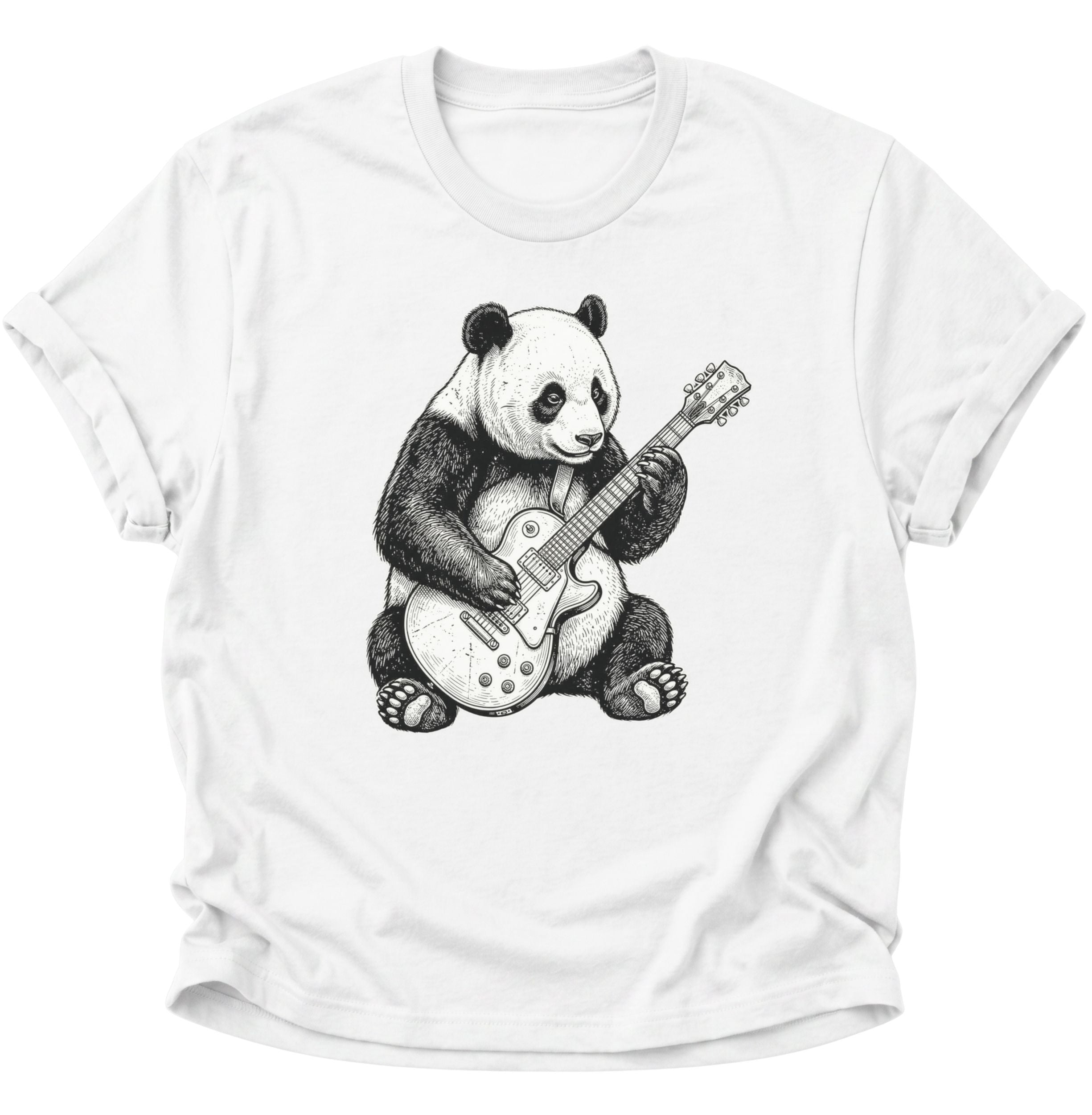 Panda Guitar Musician Unisex T-Shirt