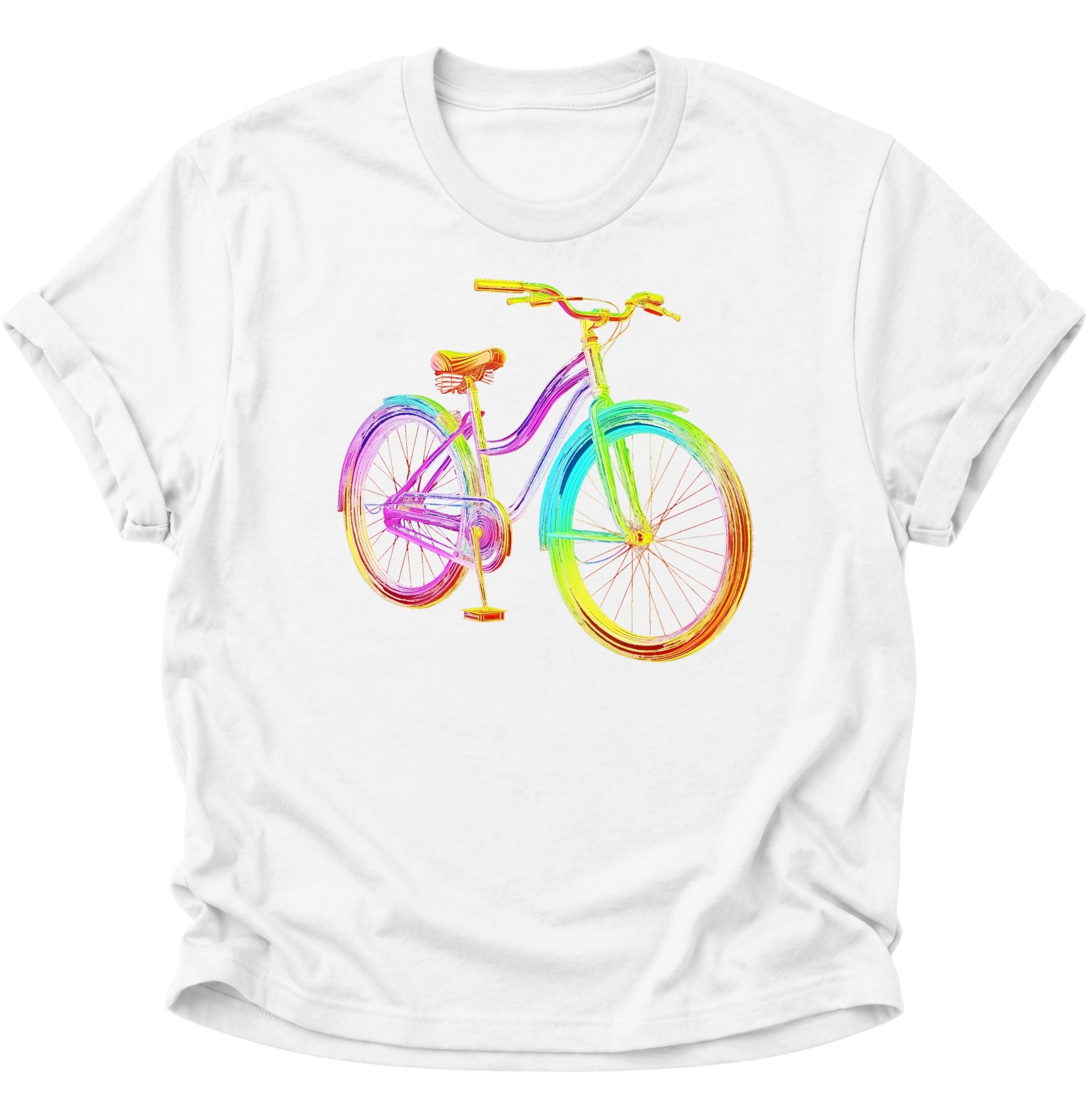 Bicycle Neon Unisex T-Shirt