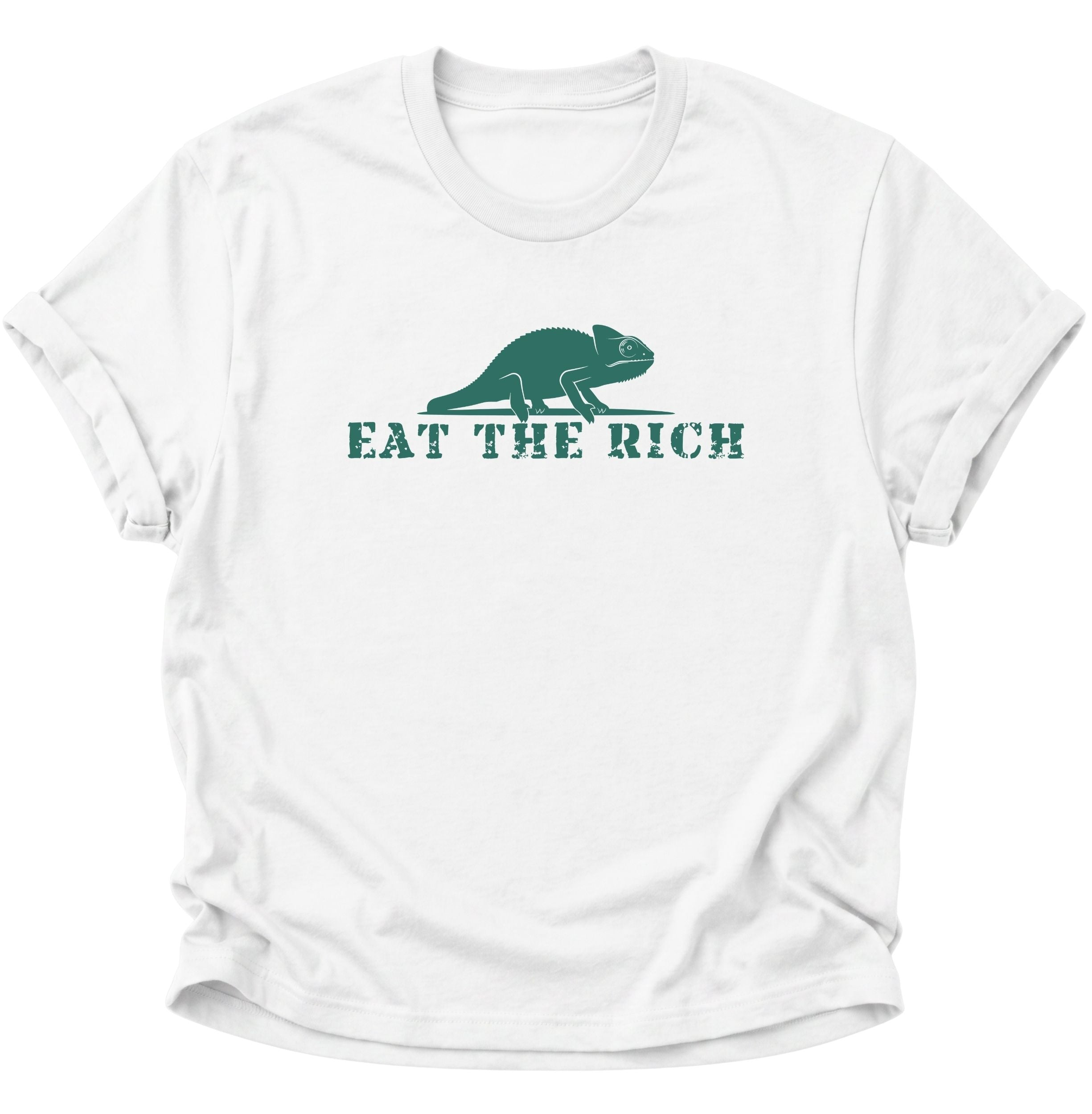 Eat the Rich Chameleon Unisex T-Shirt