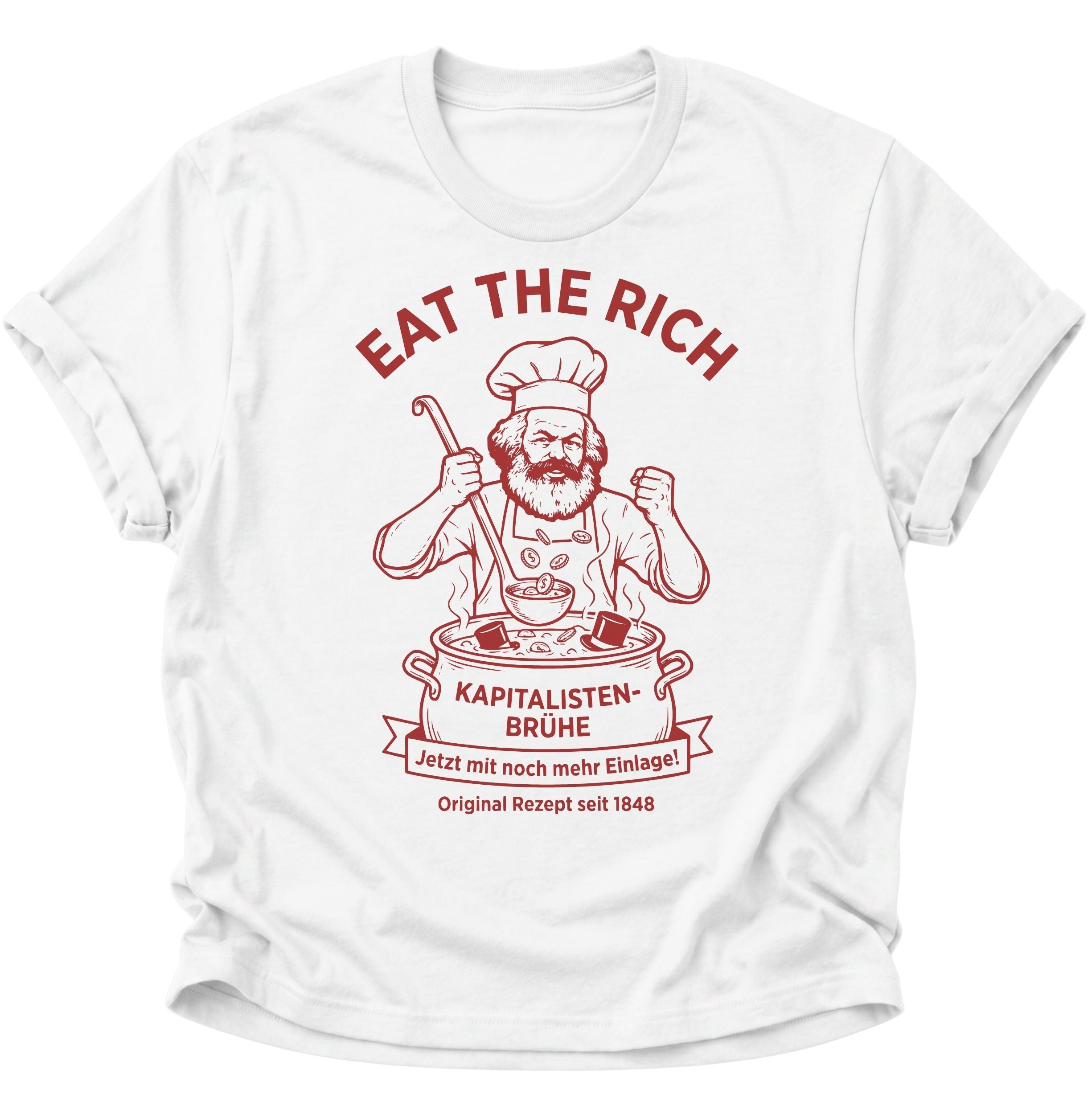Eat the rich Karl Marx Unisex T-Shirt