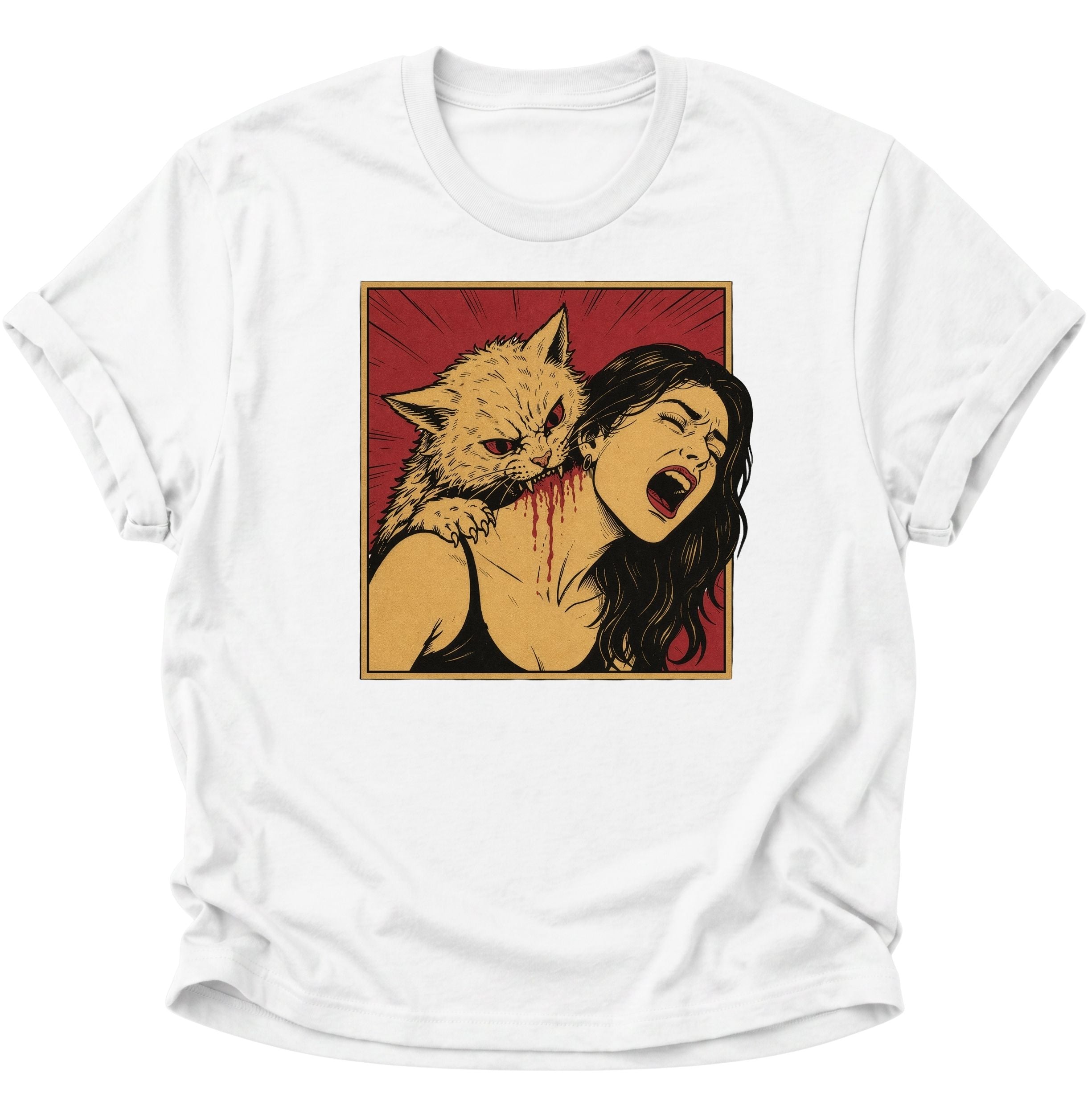 Vampire Cat Unisex T-Shirt