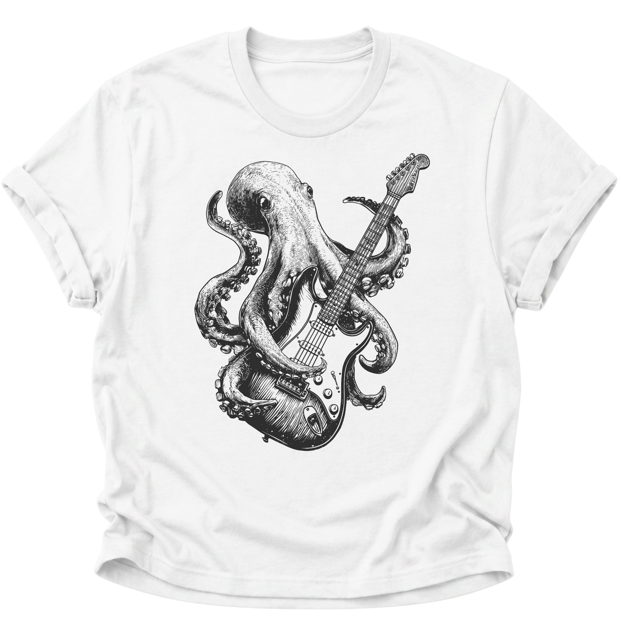 Kraken Guitars Musician Unisex T-Shirt