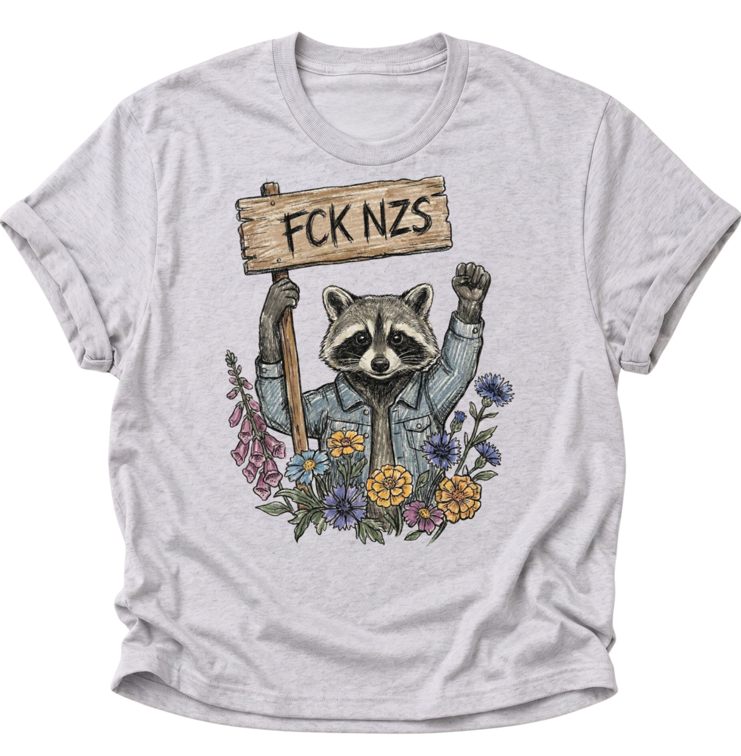 FCK NZS Raccoon Unisex T-Shirt