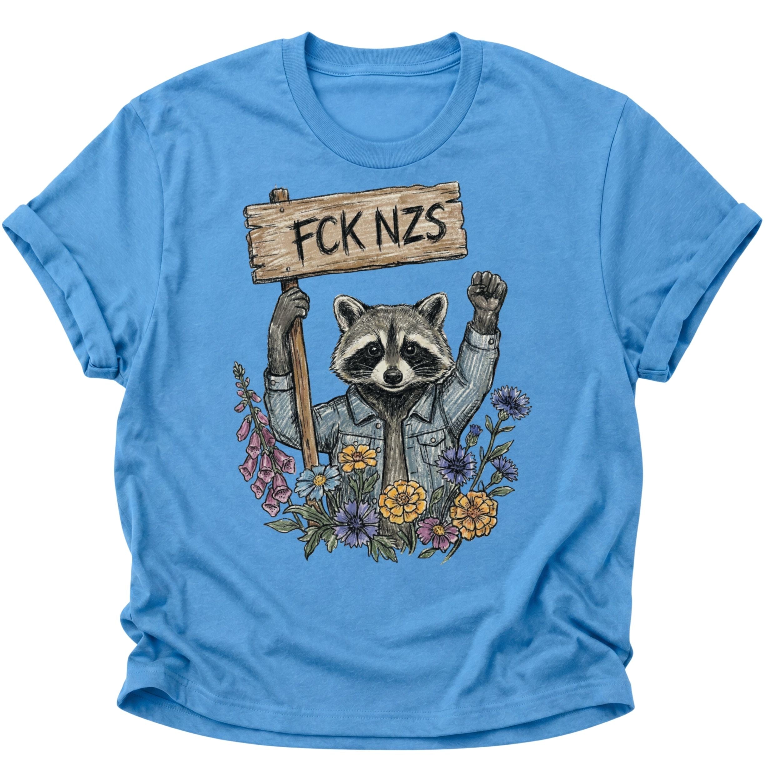 FCK NZS Raccoon Unisex T-Shirt