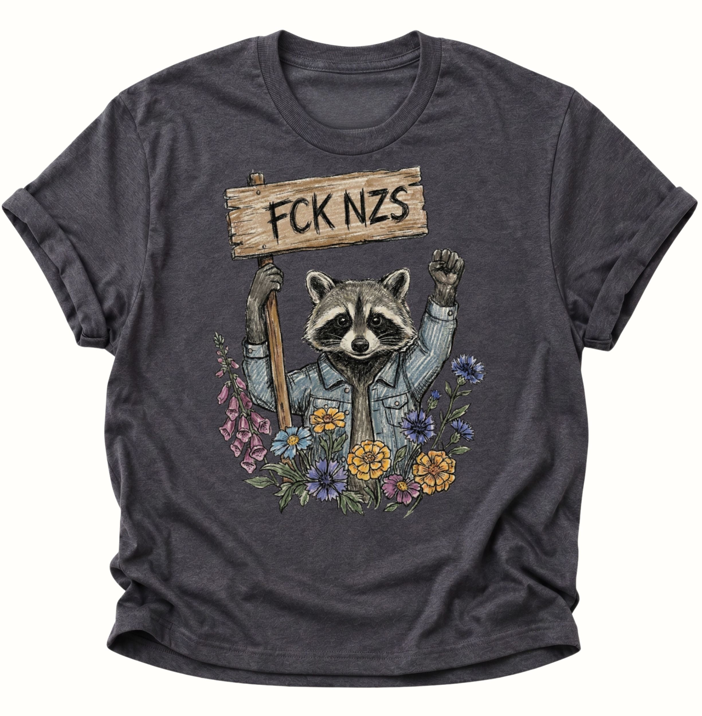 FCK NZS Raccoon Unisex T-Shirt