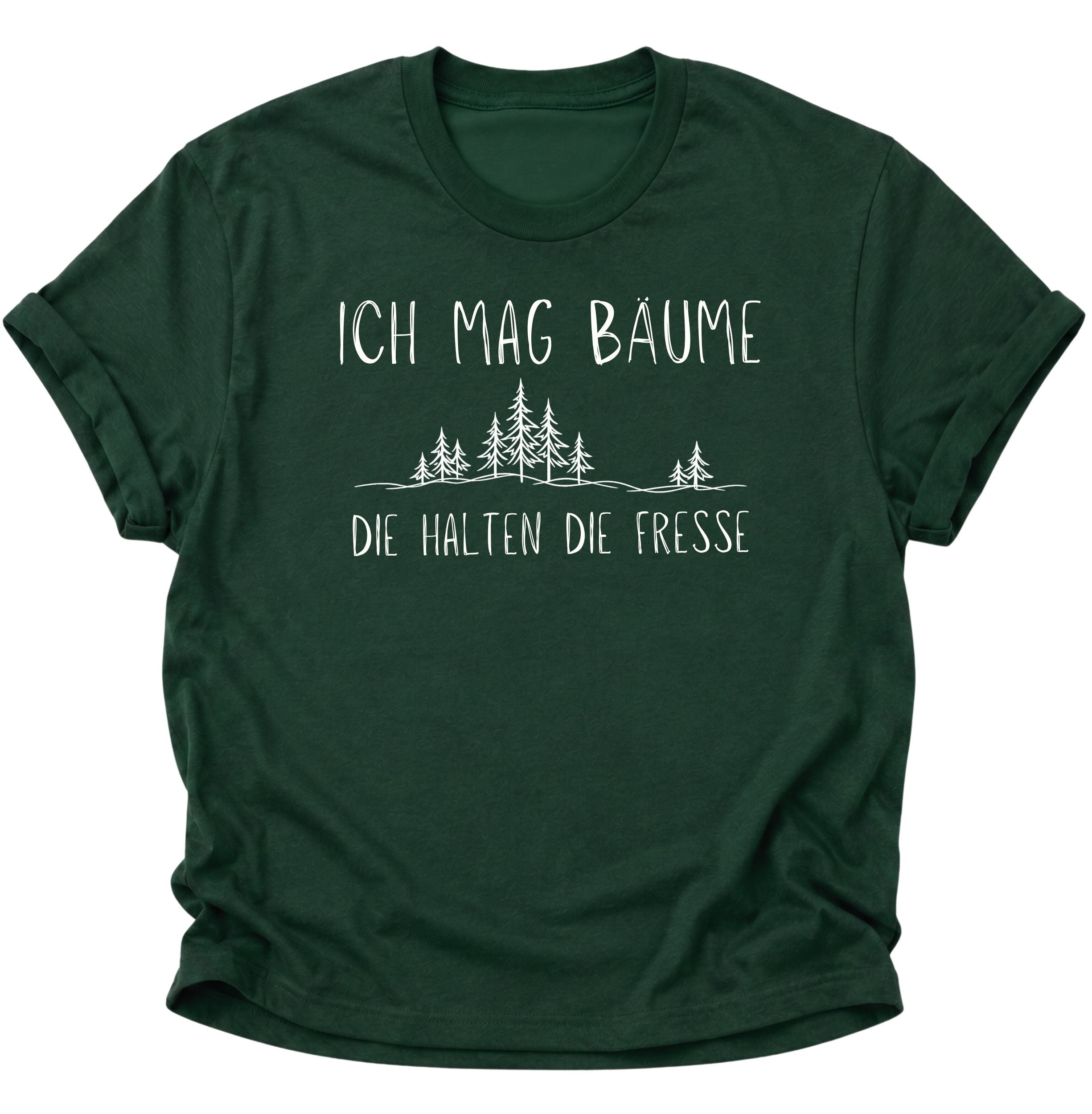 Ich mag Bäume Unisex T-Shirt