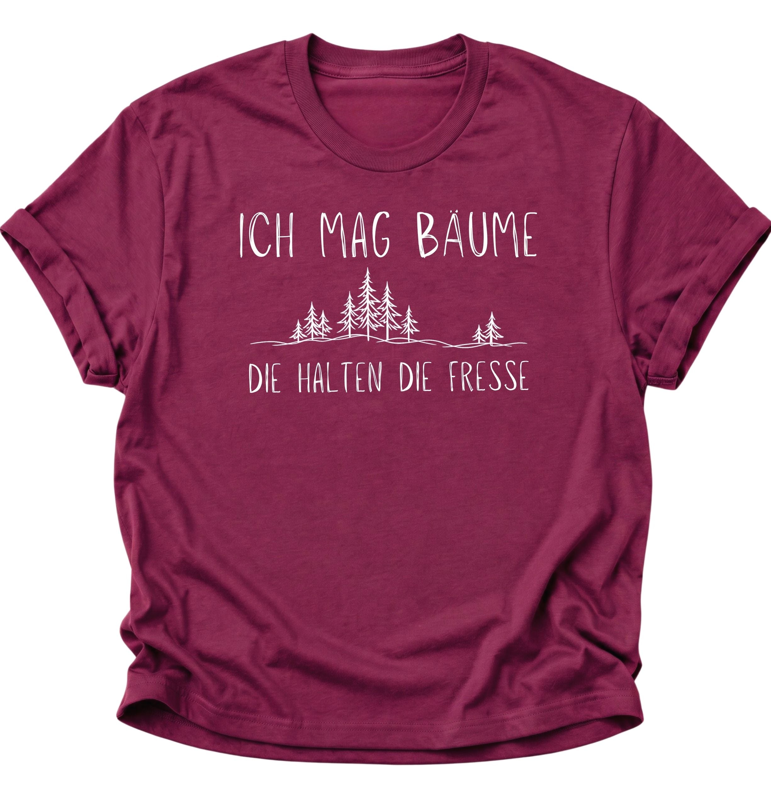 Ich mag Bäume Unisex T-Shirt