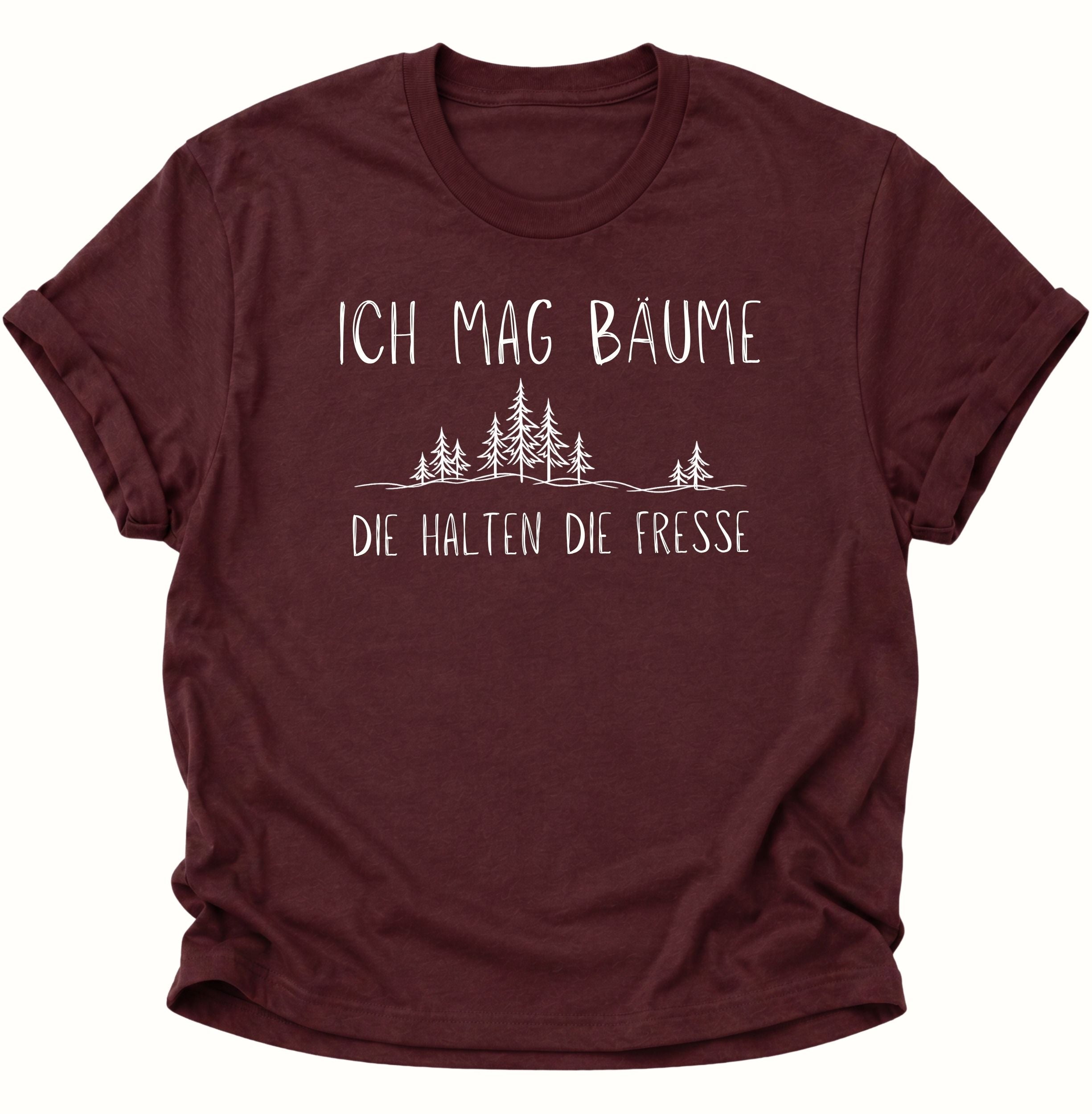 Ich mag Bäume Unisex T-Shirt